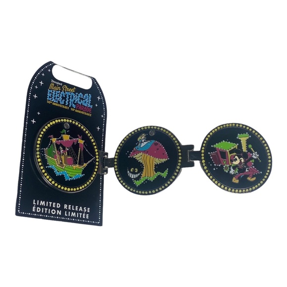 Disney Parks Main Street Electrical Parade 50th Anniversary Folding Pin